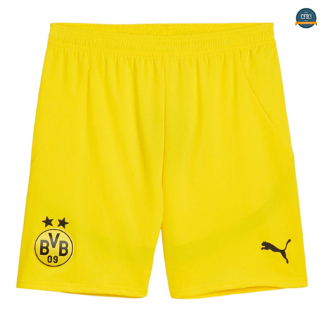 Cfb3 Camiseta futbol Pantalones Borussia Dortmund 2ª Equipación Amarillo 2024/2025