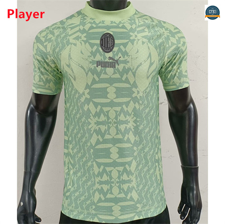 Cfb3 Camiseta futbol AC Milan Player Equipación Verde 2024/2025