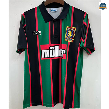 Cfb3 Camiseta futbol Retro 1994 Aston Villa 2ª Equipación