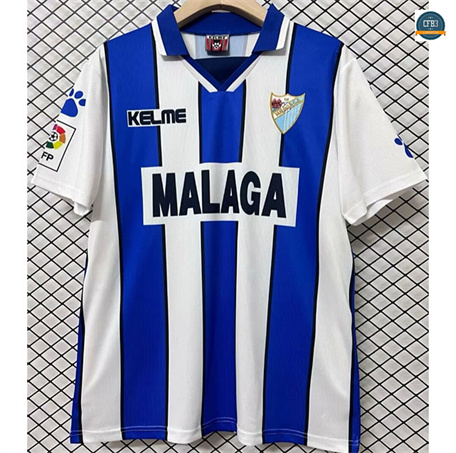 Cfb3 Camiseta futbol Retro 1998 Malaga 1ª Equipación