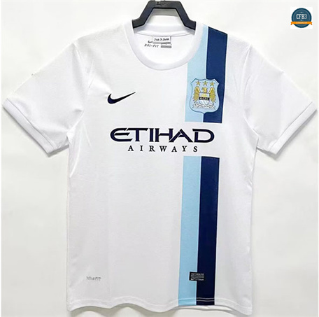 Cfb3 Camiseta futbol Retro 2013-14 Manchester City 3ª Equipación