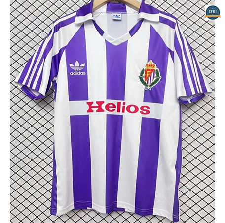 Cfb3 Camiseta futbol Retro 1984 Real Valladolid 1ª Equipación